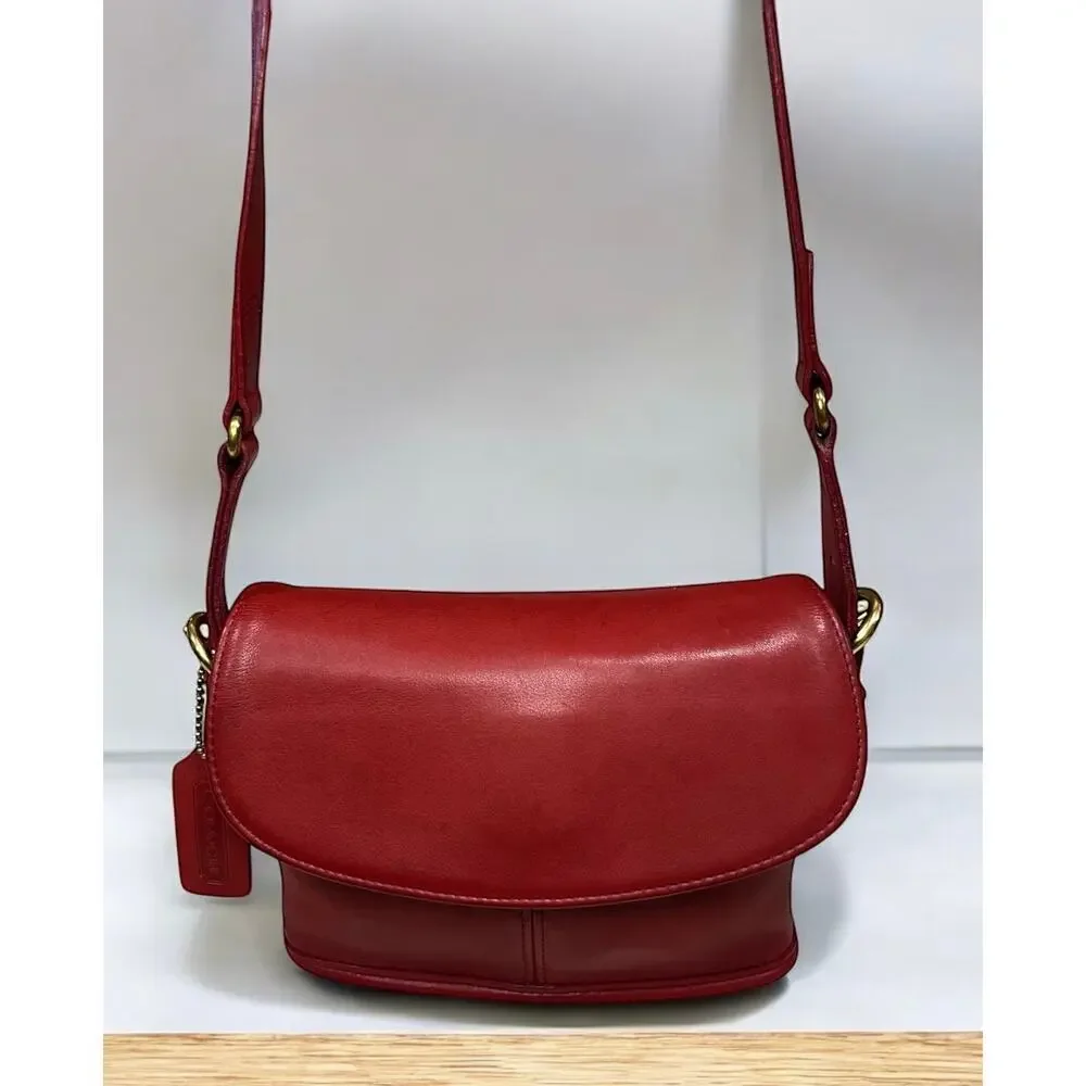 Vintage Coach 9801 Equestrian Small Flap Bag